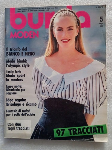 Burda 1988 con - 1988/5, cartamodelli
