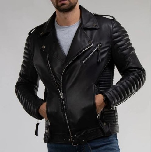 Giacca bikers uomo - vera, pelle