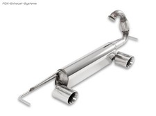 Duplex Sportivo Smart Fortwo 3 Tipo 453 Da 2014 per Brabus Ansatz Ogni 90mm