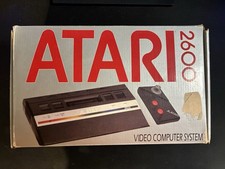 Atari 2600 Console PAL Completa Boxata Videogioco Vintage 1991 JAP Seriale