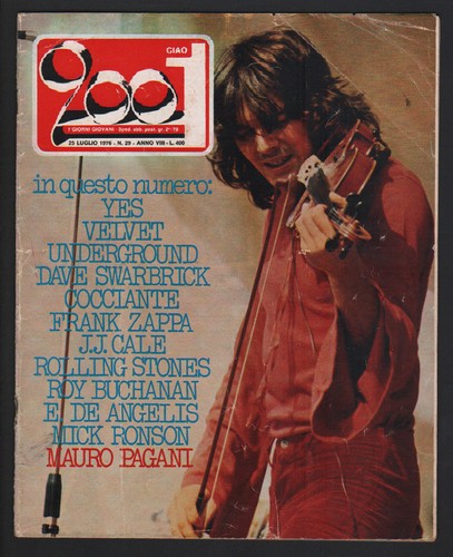 Ciao 2001 1976 - 2001, velvet