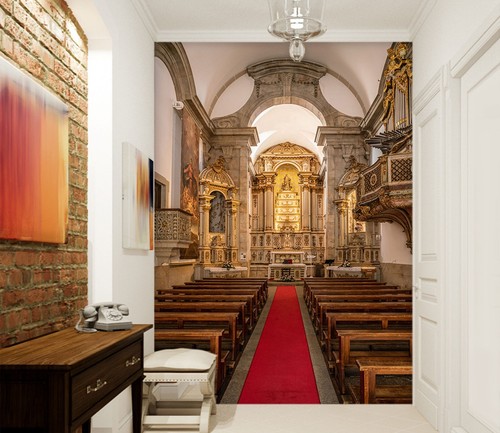 Carta parati chiesa - 3d,