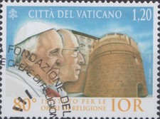 2022 Vaticano posta ordinaria usata ottantesimo IOR