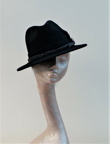 Fedora donna morbido feltro - in,