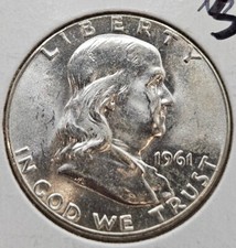 1961-D Franklin Half Dollar