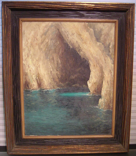 Dipinto olio italiano vintage
