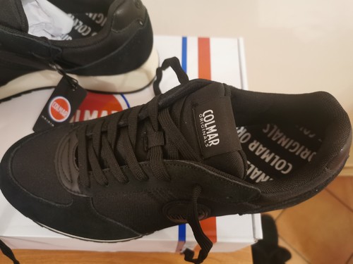Scarpe uomo colmar black - scarpe,