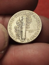 Stati Uniti moneta 1 dime 1943 argento silver Spl+