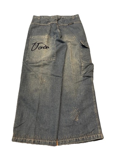 Jeans vintage y2k tasca larga - jeans,