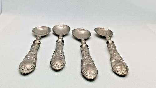Cucchiaini antichi argento - cucchiaini, 800