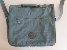 Borsa a tracolla tela celeste messenger stile Kipling