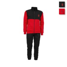 Pigiama Tuta ragazzo invernale A.C. Milan ufficiale in Felpa MF201085 AB017