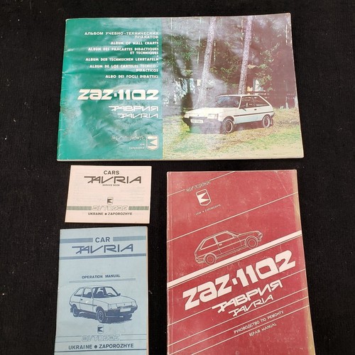 Zaz 1102 tavria - zaz-1102, manuals
