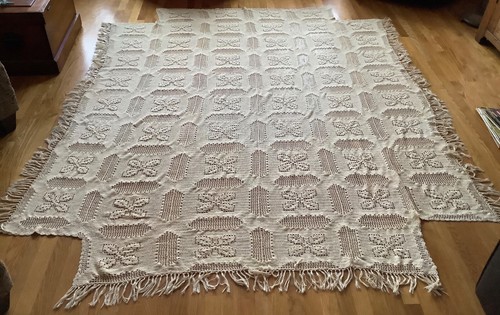 Antico splendido copriletto - , o