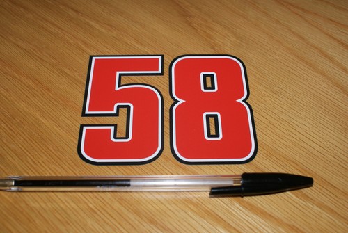 Marco simoncelli numero - simoncelli, 58
