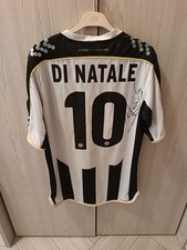 maglia Preparata calcio Udinese Stagiore 13/14  Antonio Di Natale Autografata