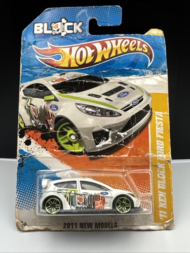 Ken block ford fiesta bianco - block,