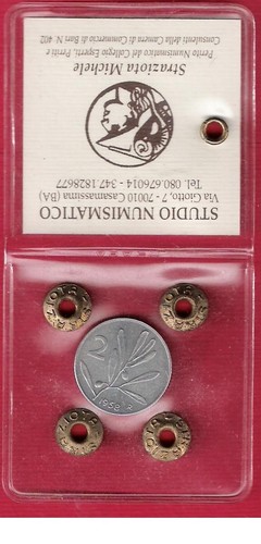 Lire 1958 ulivo - 2, perizia
