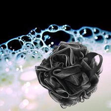 3 pezzi spugna da bagno rete