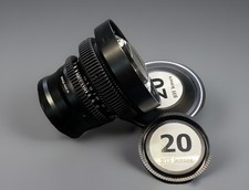 Obiettivo sovietico Mir-20 20mm F3.5 ovale anamorfico bokeh cine mod Sony attacco E