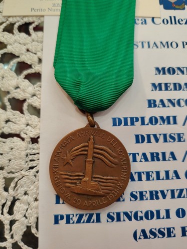 Medaglia adunata nazionale - medaglia,