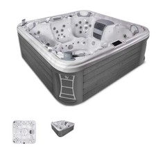 vasca idromassaggio da esterno Wellis