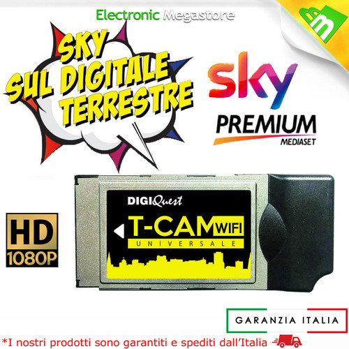 Cam per sky dtt mediaset - hd,