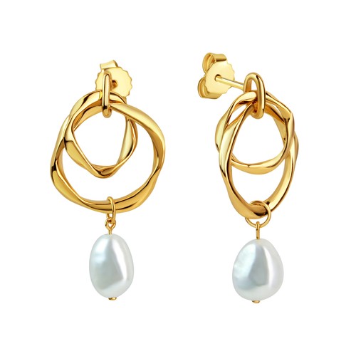 Orecchini celesta argento - orecchini,