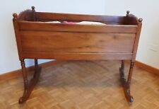 Culla antica in legno, in buone condizioni, inizio 900