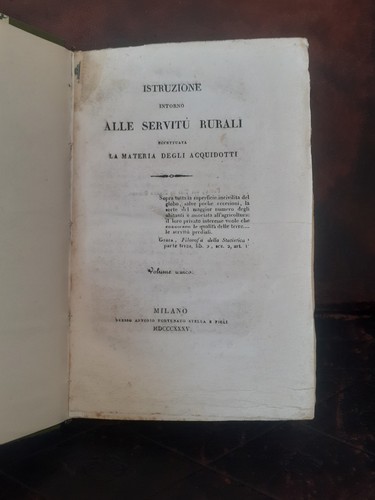 1835 istruzione intorno alle - intorno,
