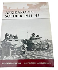 Afrikakorps Soldier 1941-43 Osprey Warrior Series #149 Paperback