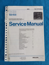 PHILIPS 70FS365 MIDI TAD Tuner Amplifier Deck SERVICE MANUAL ORIGINALE Schemario