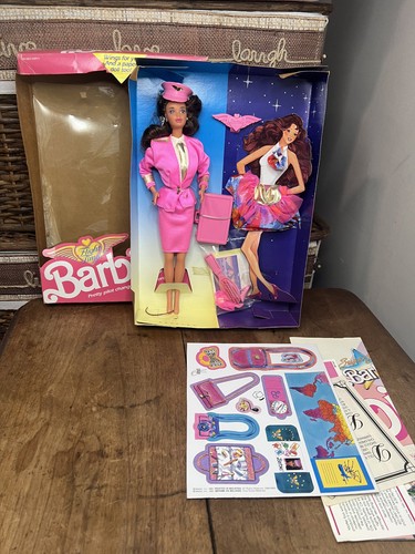 1989 flight time barbie set - 1989,