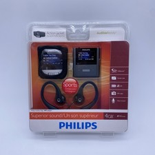 Nuovissimo - Lettore MP3 Philips GoGear Raga - 4G - Contiene 900 Canzoni Musica Palestra