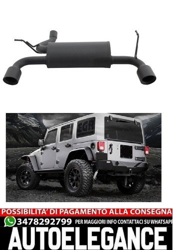Scarico completo axle - scarico, axle-back