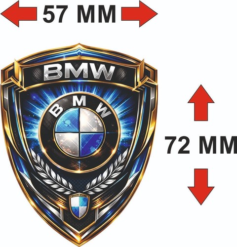Adesivo bmw x 57 mm - 2,