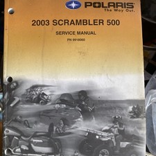 Manuale Officina Polaris Scrambler 500 In Inglese