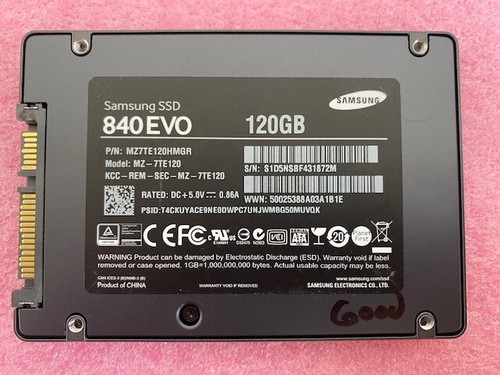 Samsung 840 evo - 120, gb