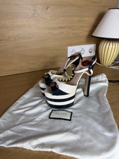 Gucci angel stripped platform
