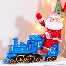 Babbo Natale sul treno a