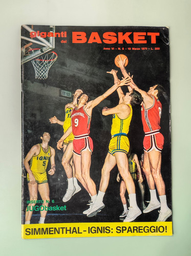 Giganti del basket 1971 - i, 6-1971