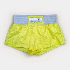 Pantaloncini Adidas Stella McCartney lucidi running donna fitness 36 vintage sport palestra