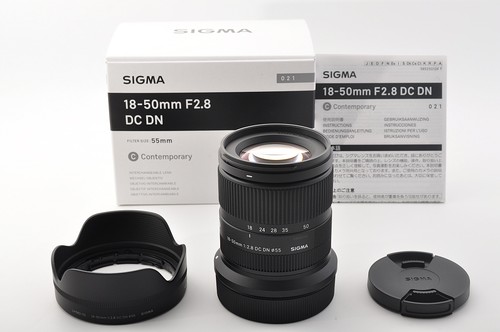 Sigma 50mm 8 dc dn - 18-50mm,