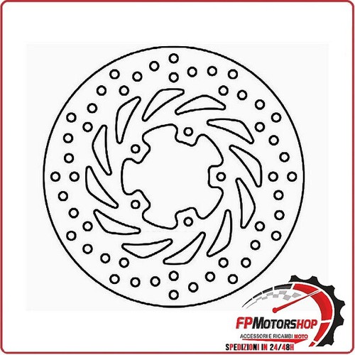 Disco freno moto fmd0007r - freno,
