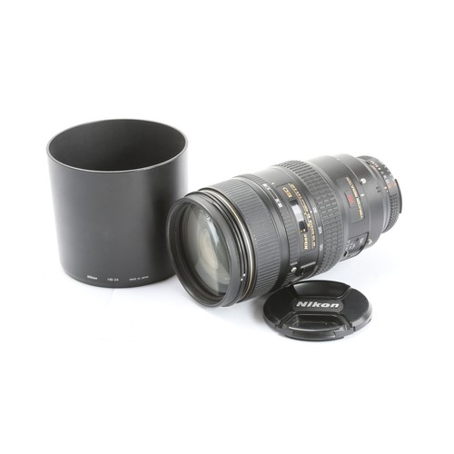 Nikon 80 400 vr ed - vr,