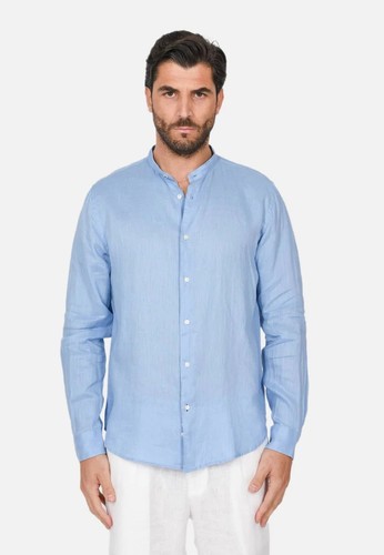 Camicia lino coreana - di,