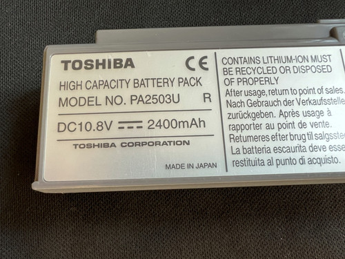 Toshiba libretto 100ct 110ct - toshiba,