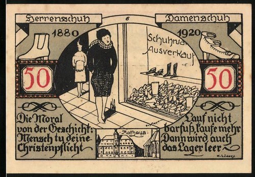 Notgeld weissenfels 1921 50 - weissenfels, 1921,