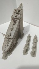 Modello Canterbur nave trasporto piccola nave passeggeri stampata in 3D 1/700