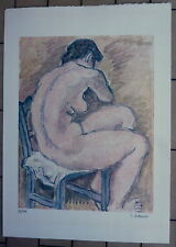 CRISTOFORO DE AMICIS LITOGRAFIA FIRMATA E NUMERATA